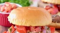 Bruschetta Turkey Burgers Bruschetta Turkey Burgers