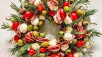 Christmas Antipasto Wreath Christmas Antipasto Wreath