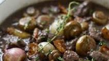 Classic beef bourguignon Classic beef bourguignon