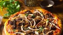 Tandoori Mushroom Pizza Recipe Tandoori Mushroom Pizza Recipe