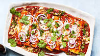 Beef-and-Cheese Red Chile Enchiladas Beef-and-Cheese Red Chile Enchiladas