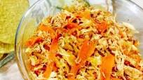 Ensalada de pollo con tostadas Ensalada de pollo con tostadas