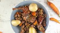 Slow cooker rabbit and orange stew Slow cooker rabbit and orange stew