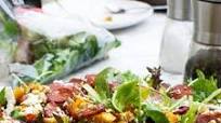 Amazing Roast Pumpkin, Chorizo And Feta Salad Amazing Roast Pumpkin, Chorizo And Feta Salad
