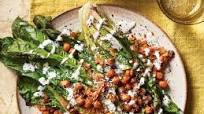 Grilled Caesar Salad With Sourdough Breadcrumbs Grilled Caesar Salad With Sourdough Breadcrumbs