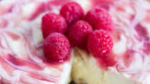 Raspberry Swirl Cheesecake {Electric Pressure Cooker Recipe} Raspberry Swirl Cheesecake {Electric Pressure Cooker Recipe}