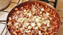American Chop Suey (Macaroni, Beef, and Cheese Skillet Casserole) American Chop Suey (Macaroni, Beef, and Cheese Skillet Casserole)