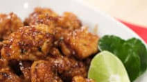 Hot Thai Chicken! Fried Chicken in Sweet Chili Lime Sauce Hot Thai Chicken! Fried Chicken in Sweet Chili Lime Sauce