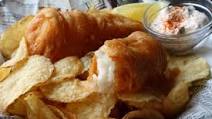 Crispy Beer Batter Fish & Chips Crispy Beer Batter Fish & Chips