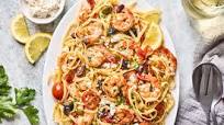 Greek Shrimp Scampi Pasta Greek Shrimp Scampi Pasta