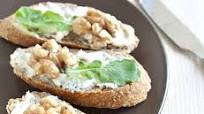 Gorgonzola and Walnut Crostini Gorgonzola and Walnut Crostini