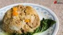 Claypot Rice with Minced Pork and Salted Egg Yolk Claypot Rice with Minced Pork and Salted Egg Yolk