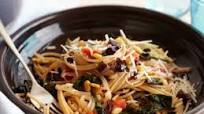 Whole-Wheat Spaghetti with Swiss Chard and Pecorino Cheese Whole-Wheat Spaghetti with Swiss Chard and Pecorino Cheese
