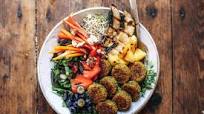Whole30 Vegan Sweet Potato Falafel Bowl Whole30 Vegan Sweet Potato Falafel Bowl