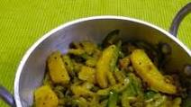 Tinda potato sabji Tinda potato sabji