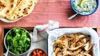 Grilled Chicken Gyros with Homemade Tzatziki Sauce Grilled Chicken Gyros with Homemade Tzatziki Sauce