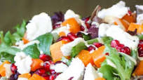 Roasted Butternut Squash Salad with Pomtgranate Roasted Butternut Squash Salad with Pomtgranate