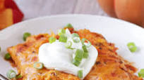 Low FODMAP Pumpkin Enchiladas Low FODMAP Pumpkin Enchiladas