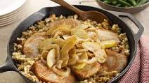 Stuffing-Topped Pork & Apple Skillet Stuffing-Topped Pork & Apple Skillet