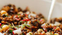 Lemony Lentil and Chickpea Salad with Radish and Herbs Lemony Lentil and Chickpea Salad with Radish and Herbs