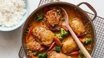 Curried Chicken Thighs Curried Chicken Thighs