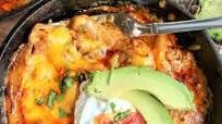 Chicken Fajita Casserole (Keto and Low Carb) Chicken Fajita Casserole (Keto and Low Carb)