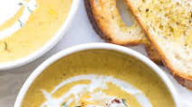 Broccoli and Cauliflower Soup Broccoli and Cauliflower Soup