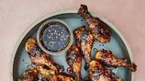 Grilled Chicken Drumsticks with Savory Caramel Grilled Chicken Drumsticks with Savory Caramel
