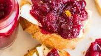 Cranberry Brie Crostini Recipe Cranberry Brie Crostini Recipe