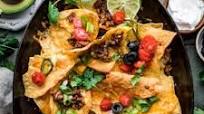 Homemade Nachos with Ground Beef Homemade Nachos with Ground Beef