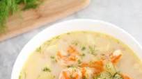Creamy Shrimp Chowder - Суп c Креветками Creamy Shrimp Chowder - Суп c Креветками