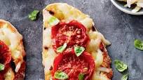 smoked tomato bruschetta with canadian gouda smoked tomato bruschetta with canadian gouda