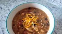 Cheesy Chicken Enchilada Soup Cheesy Chicken Enchilada Soup
