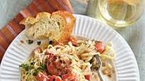 Linguine with Spicy Shrimp Linguine with Spicy Shrimp