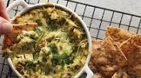 Baked Cheesy Hummus Spinach Dip Baked Cheesy Hummus Spinach Dip