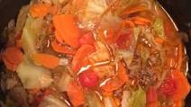 Ground Beef and Cabbage Stew Ground Beef and Cabbage Stew