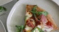 Grilled Pineapple Pizza with Prosciutto and Jalapenos Grilled Pineapple Pizza with Prosciutto and Jalapenos