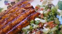 Hoisin Glazed Salmon or Sea Bass Hoisin Glazed Salmon or Sea Bass