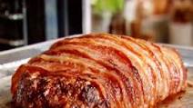 Bacon-Wrapped Double Pork Meatloaf Bacon-Wrapped Double Pork Meatloaf