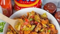 Mom's Frito Taco Salad with Catalina Dressing Mom's Frito Taco Salad with Catalina Dressing