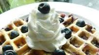 Blueberry lemon waffles Blueberry lemon waffles