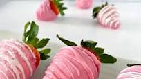 Pink Chocolate Covered Strawberries Pink Chocolate Covered Strawberries
