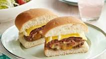 Stuffed Burgers with Bacon, Double Cheese & Onion Stuffed Burgers with Bacon, Double Cheese & Onion