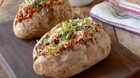 Italian Sausage Microwave Baked Potatoes Italian Sausage Microwave Baked Potatoes