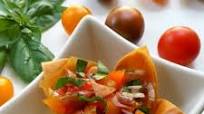 Bruschetta Phyllo Cups Bruschetta Phyllo Cups