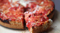 Chicago Style Deep Dish Sausage Pizza - Real Deep Dish Chicago Style Deep Dish Sausage Pizza - Real Deep Dish