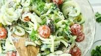 Greek Zoodle Salad Greek Zoodle Salad