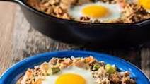 Beefy Breakfast Egg Skillet Beefy Breakfast Egg Skillet