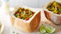 Chicken bunny chow Chicken bunny chow