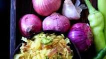 Sri Lankan gova mallung(cabbage and coconut sambol. Sri Lankan gova mallung(cabbage and coconut sambol.